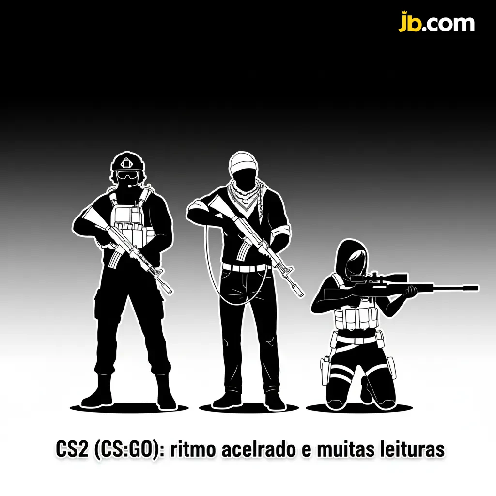 CS2: ritmo acelerado, apostas de rounds e mapas; acompanhe Majors, IEM, ESL Pro League e BLAST. Mirage e Inferno em foco.