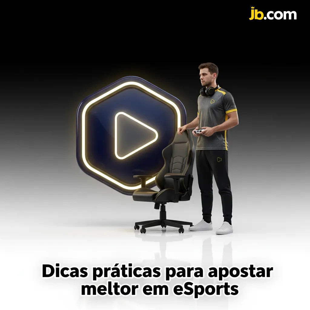 Infográfico em português com dicas de apostas em eSports: gestão de banca, comparar odds e jogo responsável.
