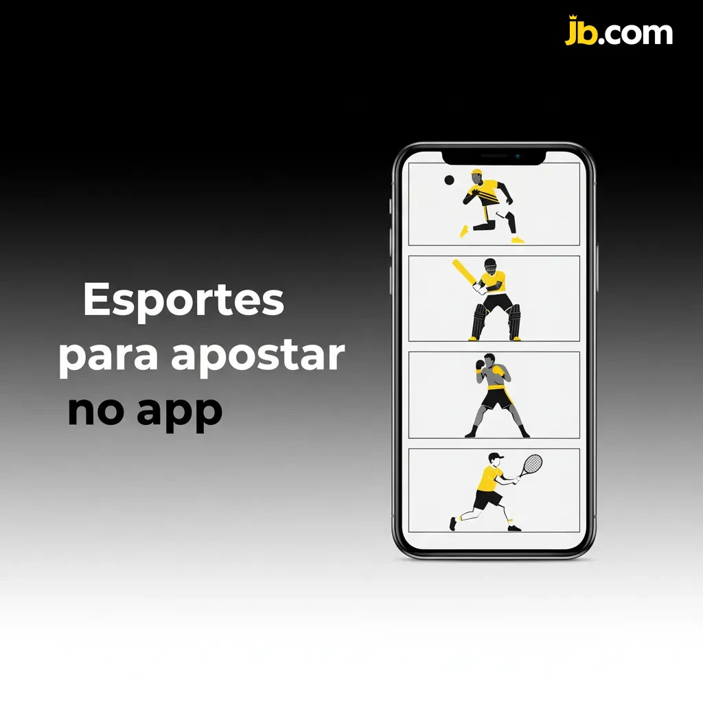 Tela do app com esportes para apostar e linhas pré-jogo e ao vivo: futebol, basquete, tênis, vôlei, MMA e mais.