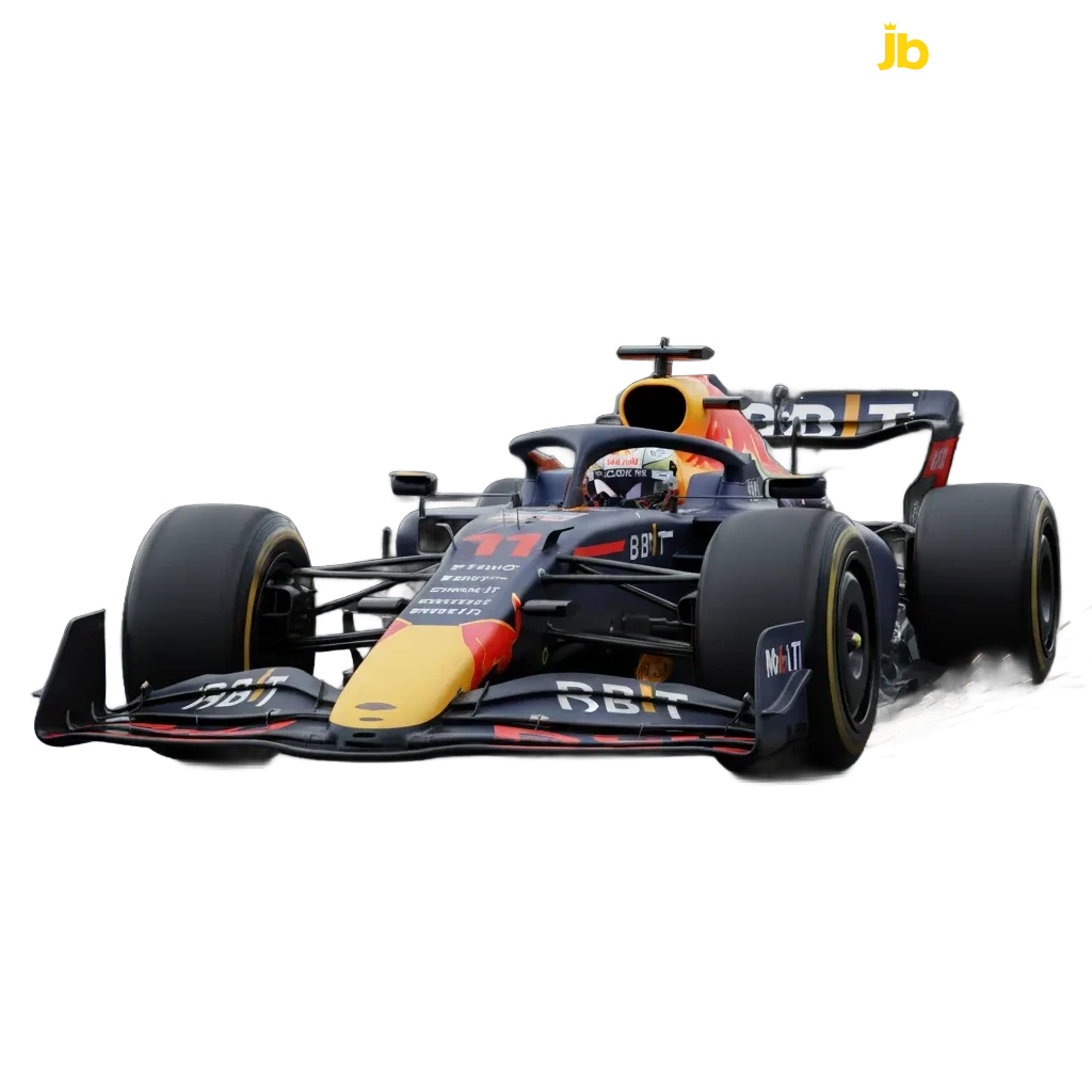 Banner de apostas de F1 no Brasil com mercados de vencedor, pódio e pole, odds ao vivo, Cash Out e bônus de boas-vindas.