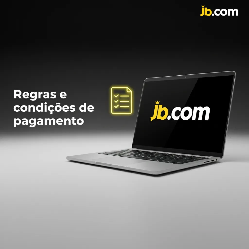 Banner Regras e condições de pagamento com lista de depósitos, saques, verificação, bônus e limites.