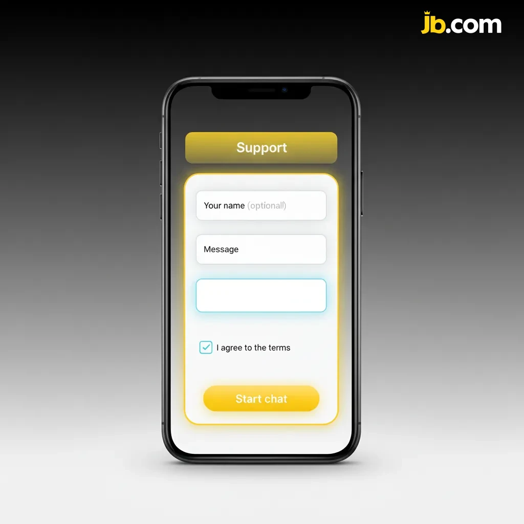 Tela de suporte no PWA: chat 24/7 em português, Central de Ajuda com tutoriais e contato por e-mail no celular.