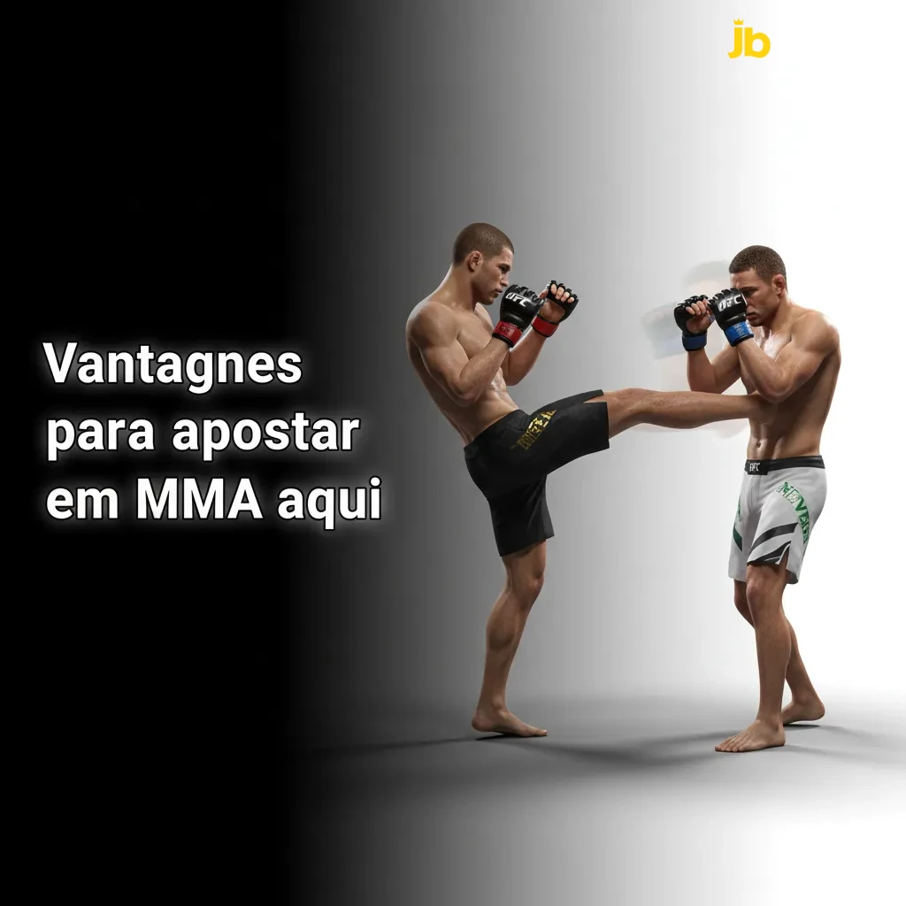 Card com vantagens para apostar em MMA: cotações decimais, mercados, ao vivo, cash out, Pix, limites e suporte PT.