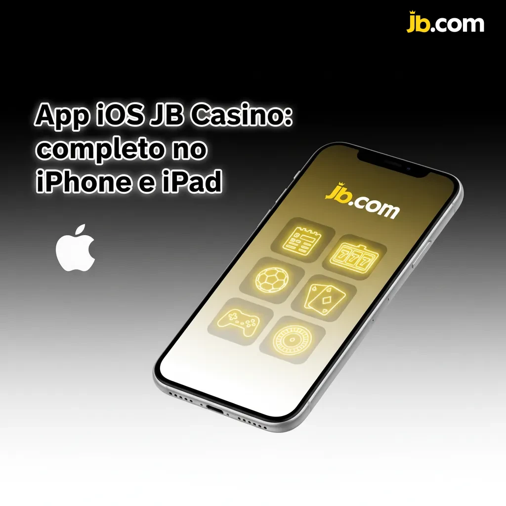 App iOS JB Casino para iPhone e iPad: gratuito, iOS 12+, 150 MB, apostas, cassino, pagamentos e suporte.