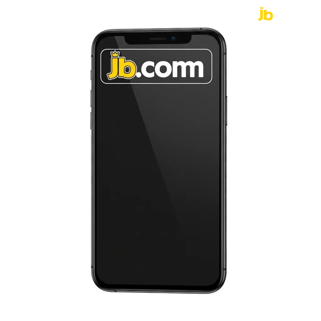 Banner do app JB Casino para Android e iPhone, apostas e cassino, bônus 100% até R$300, Pix, PicPay, cartões e cripto.