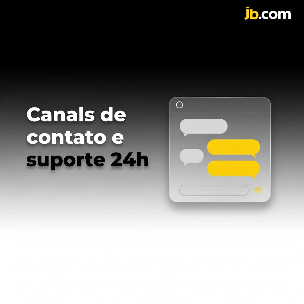 Suporte 24h em português: chat ao vivo, e-mail suporte@jbcasino.com, WhatsApp +55 11 99999-0000 e formulário na área Ajuda.