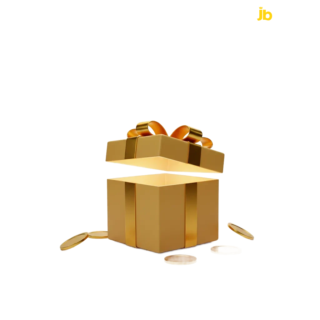 Banner promocional do JB Casino: bônus de boas-vindas, cadastro, primeiro depósito e Aposta Sem Risco na 1ª aposta