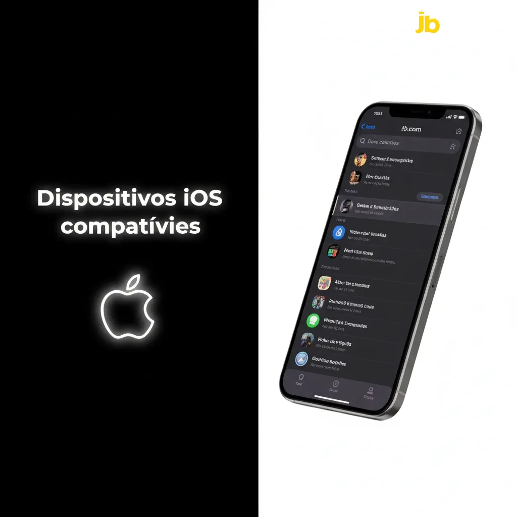 iPhones 15–11, XR, SE 2ª–3ª e iPads 9–10, Air 4–5, mini 6 compatíveis com o atalho JB Casino no Brasil sem perda de desempenho