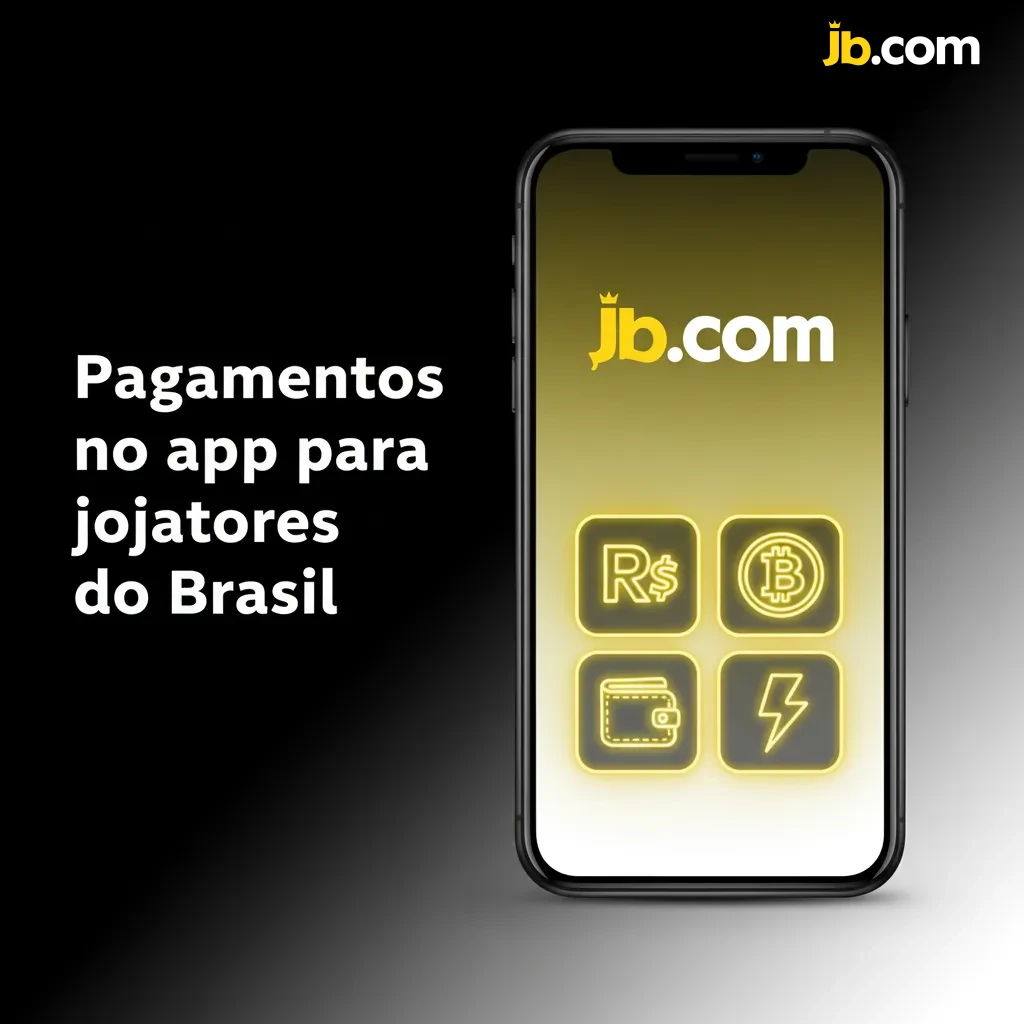 Pagamentos no app: Pix instantâneo, PicPay, cartões e cripto; depósito mín R$20, saque mín R$50 — JB Casino no Brasil
