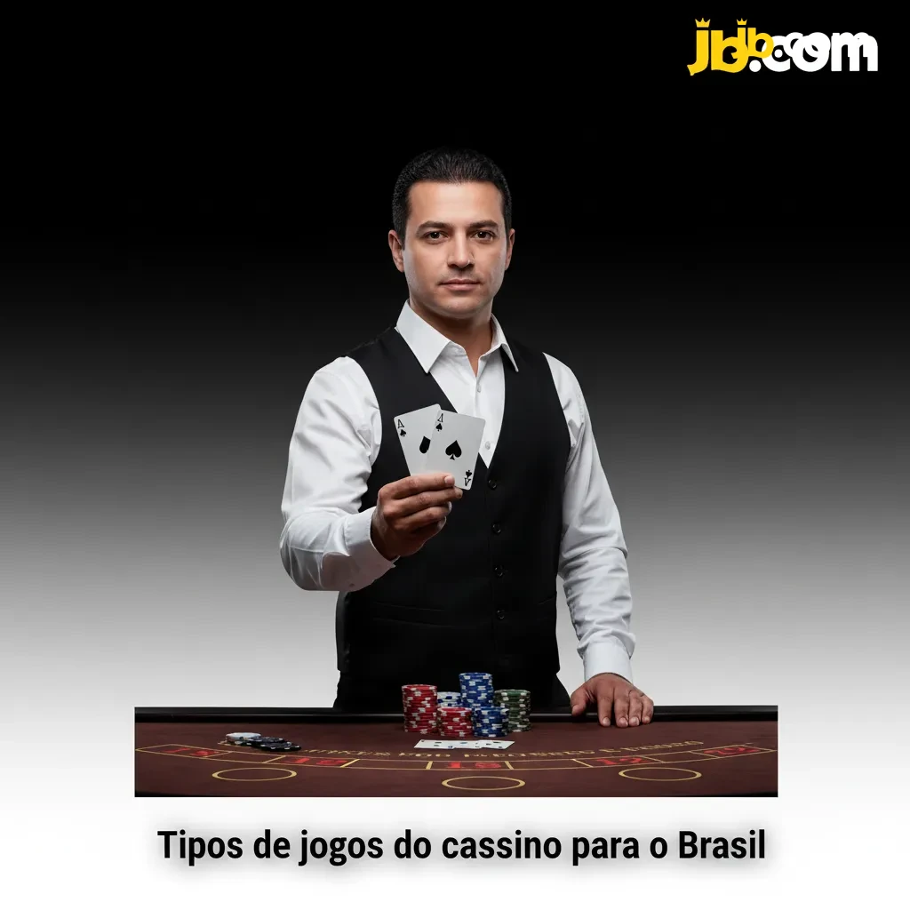 Banner com categorias de jogos do JB Casino no Brasil: slots, crash, mesas, roleta, jackpots progressivos e raspadinhas.