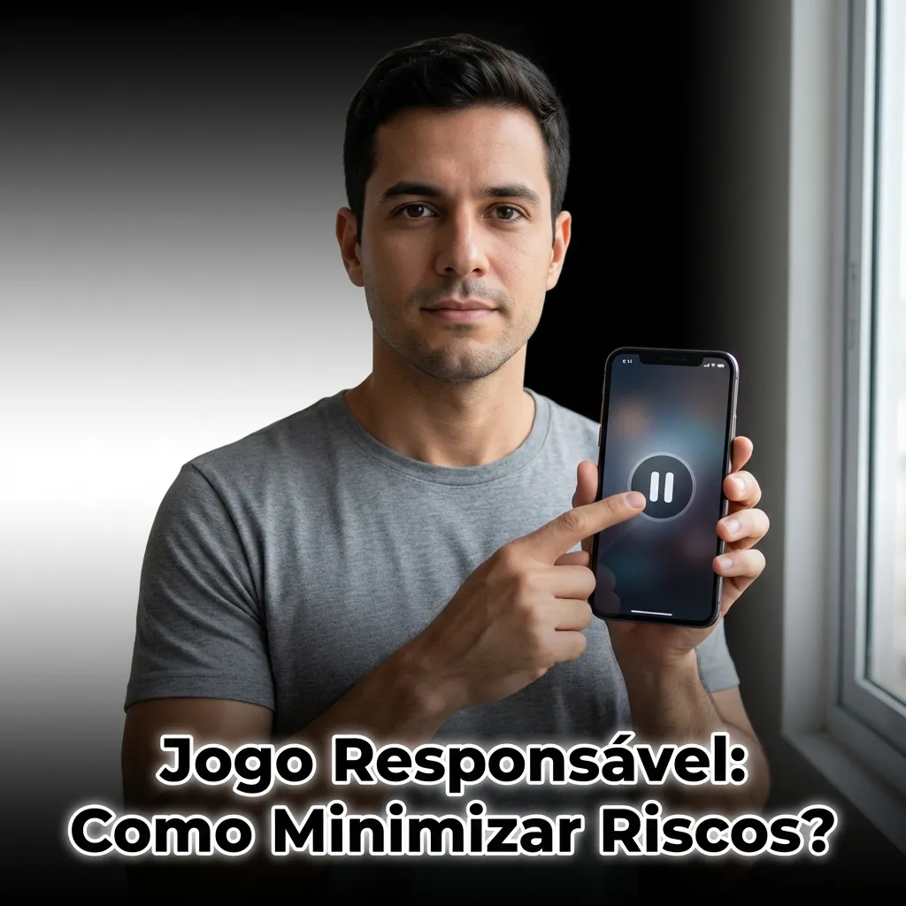 Pessoa configurando limites de depósito em aplicativo de cassino online para jogos responsáveis e controle financeiro — JB Casino no Brasil