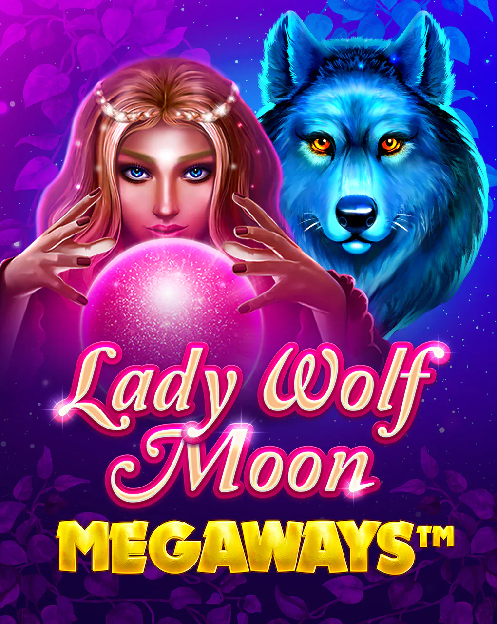 lady wolf moon megaways logo