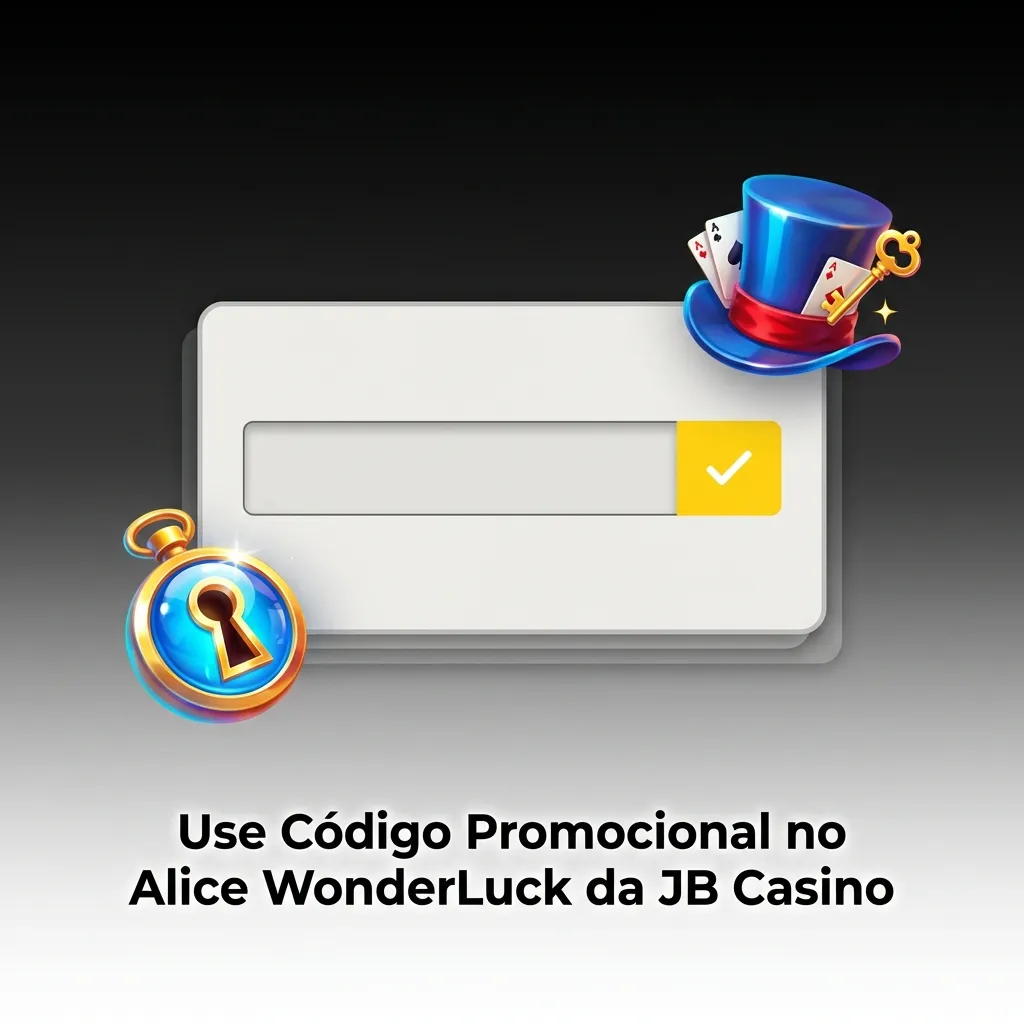 Use Código Promocional no Alice WonderLuck da JB Casino — JB Casino no Brasil