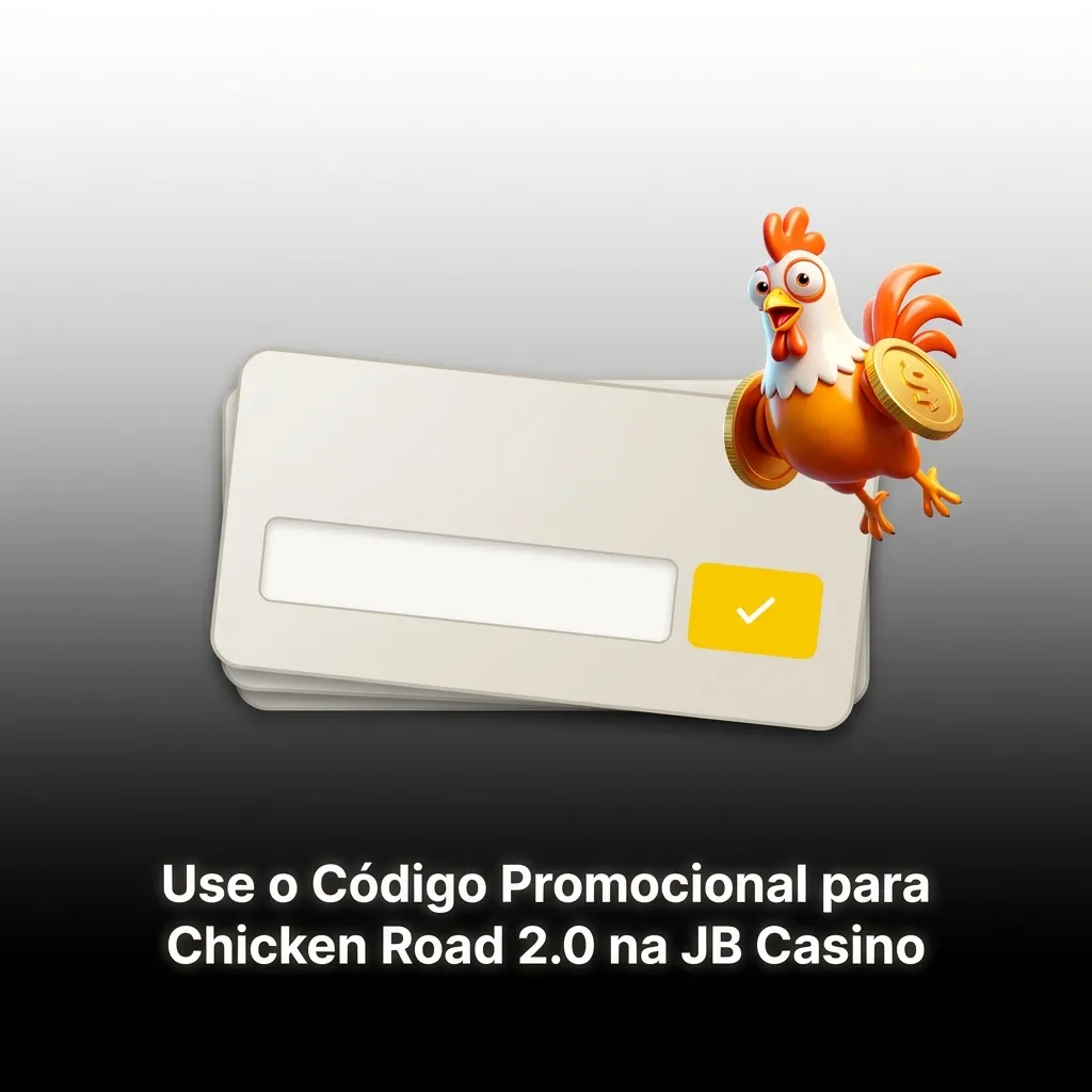 Jogador digitando código promocional CHICKENMAX em formulário de cadastro da JB Casino para bônus no Chicken Road 2.0 — JB Casino no Brasil