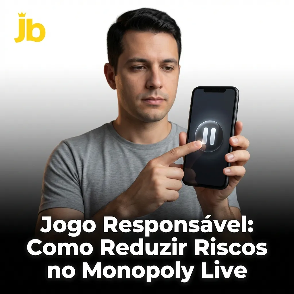 Pessoa definindo orçamento semanal para jogar Monopoly Live de forma responsável com limites de depósito — JB Casino no Brasil